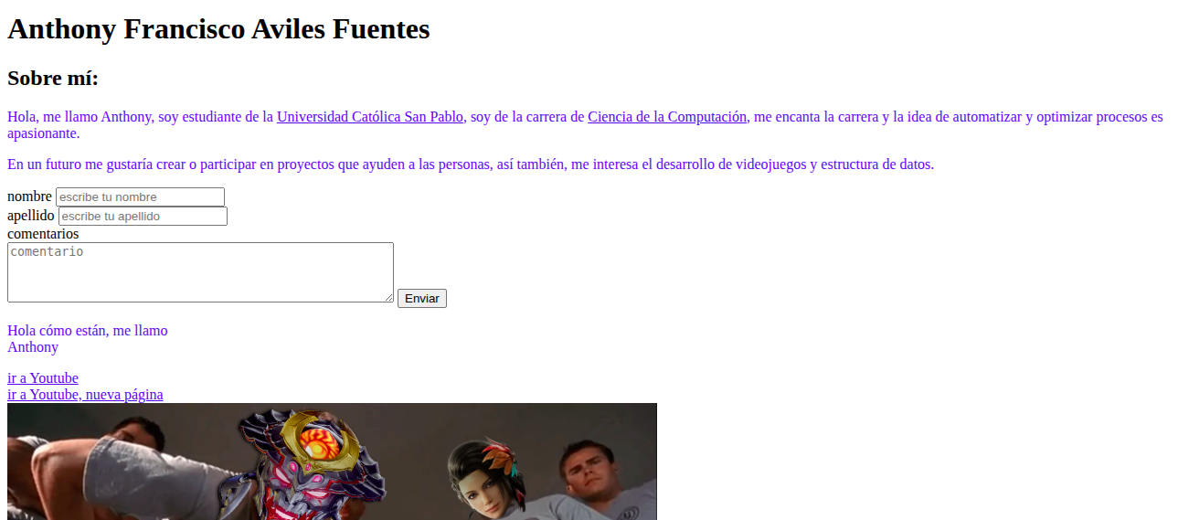 Previsualización de la página de Anthony Francisco Aviles Fuentes